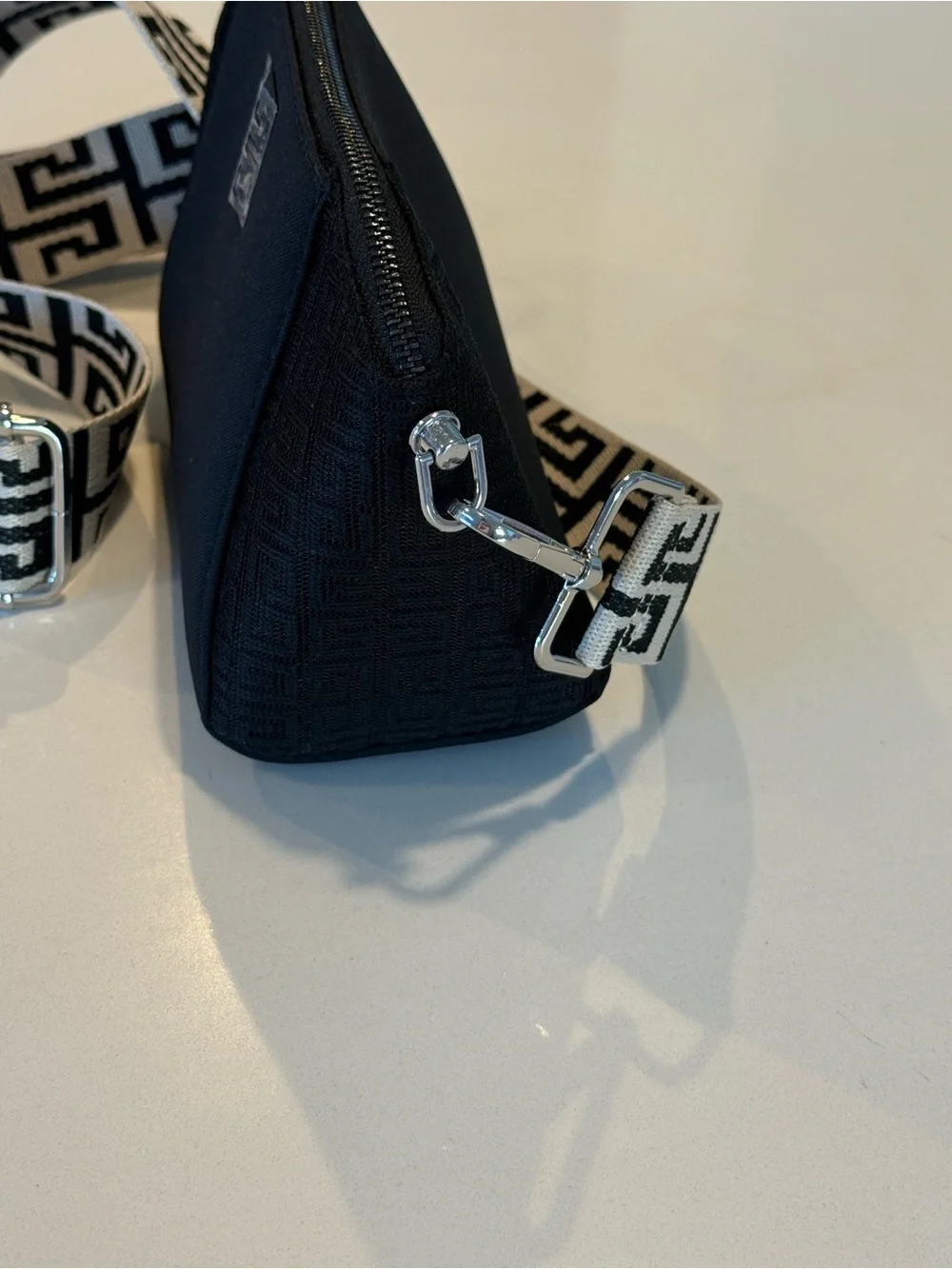 Givenchy Crossbody Bag with Patterned Strap